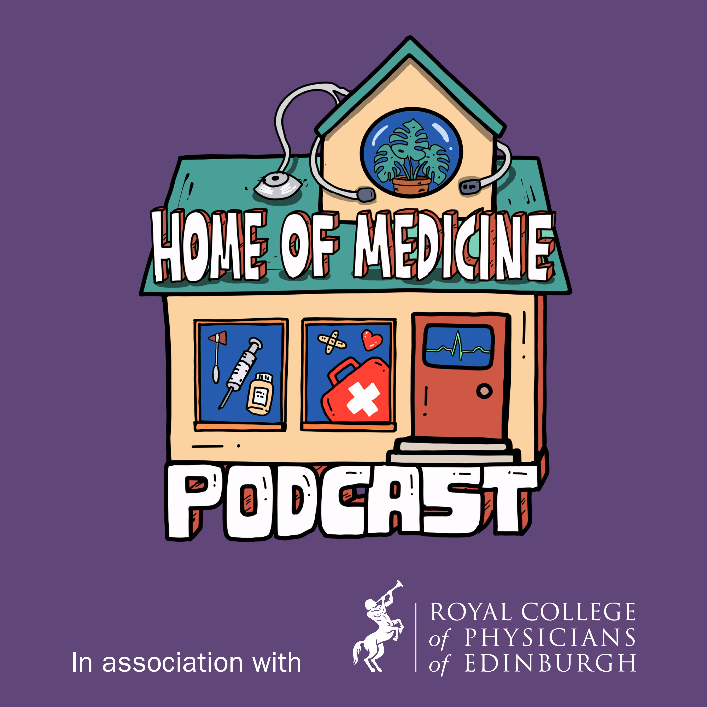 'Home of Medicine' podcast artwork